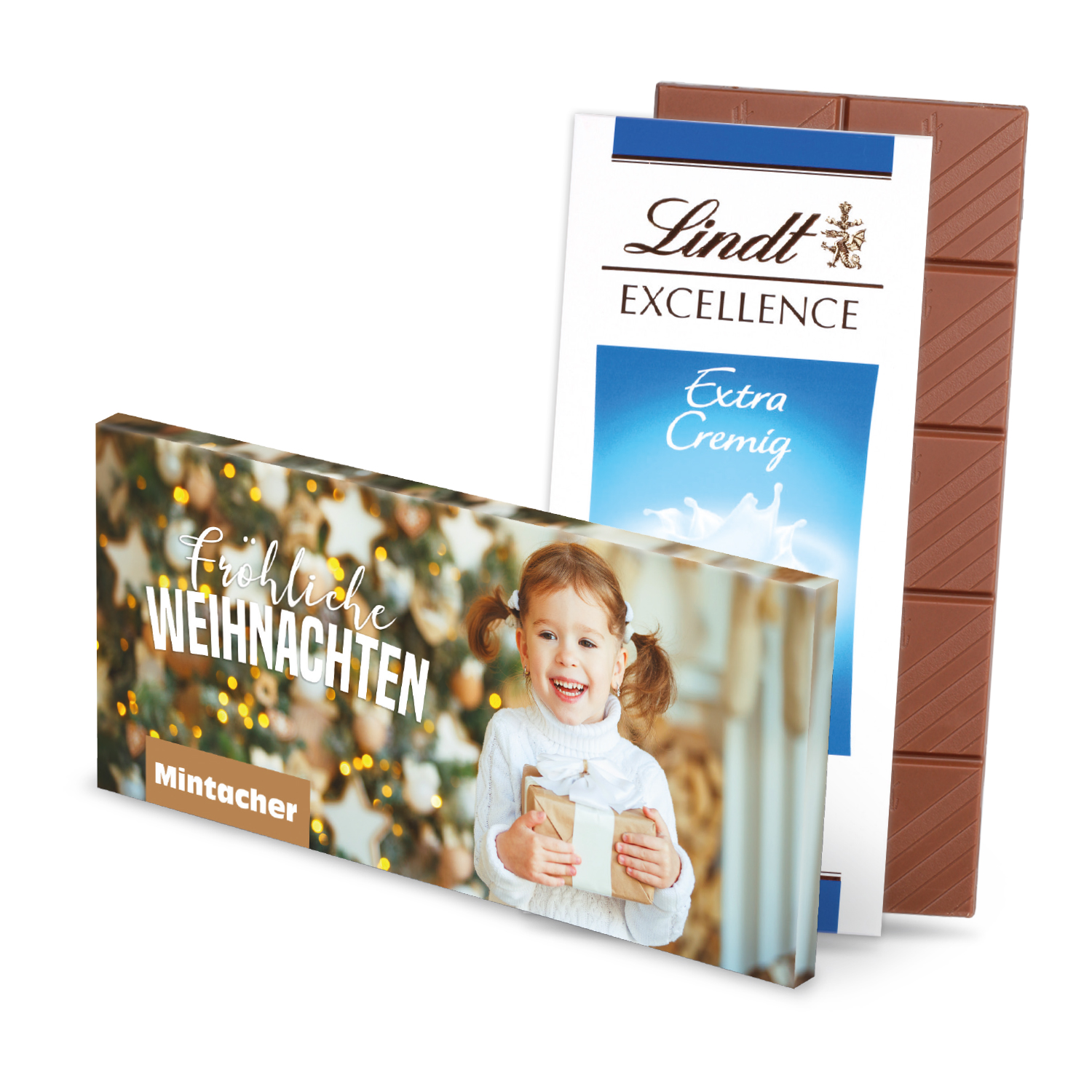 Schokoladentafel Excellence von Lindt, Schokolade, Weihnachten, WERBEARTIKEL