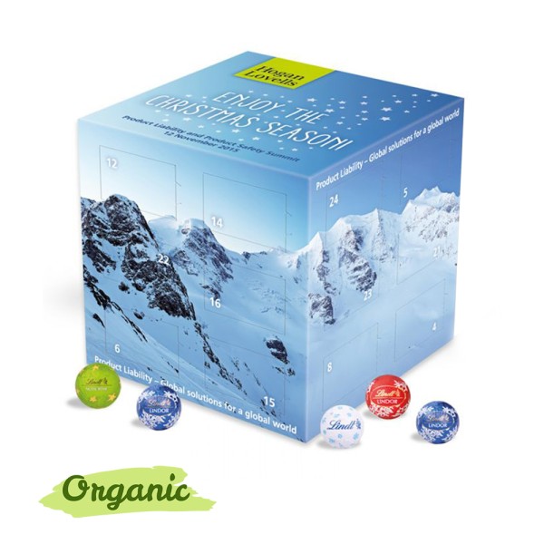 Adventskalender Lindt Cube Organic