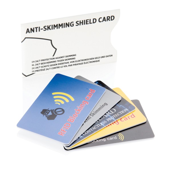 RFID Anti-Skimming-Karte mit aktivem Störchip
