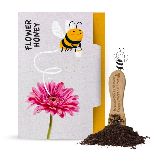 Bienenhelfer-Stick mit Samen
