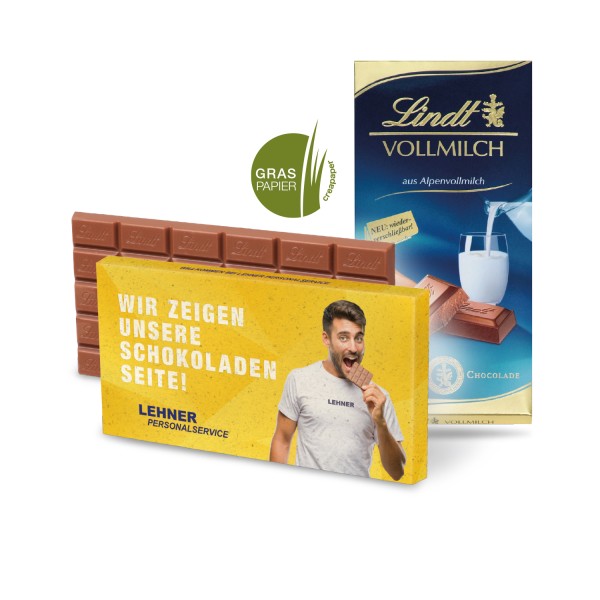 Graspapier Premium Schokolade von Lindt